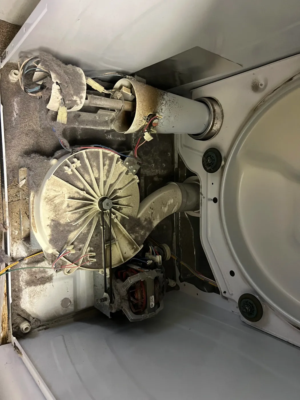 Maytag Dryer - Before